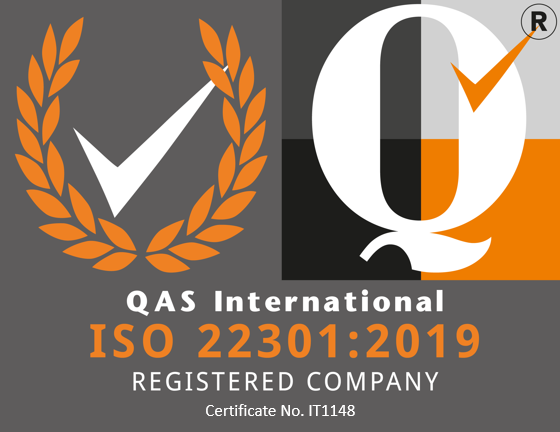 ISO 22301 Certificate
