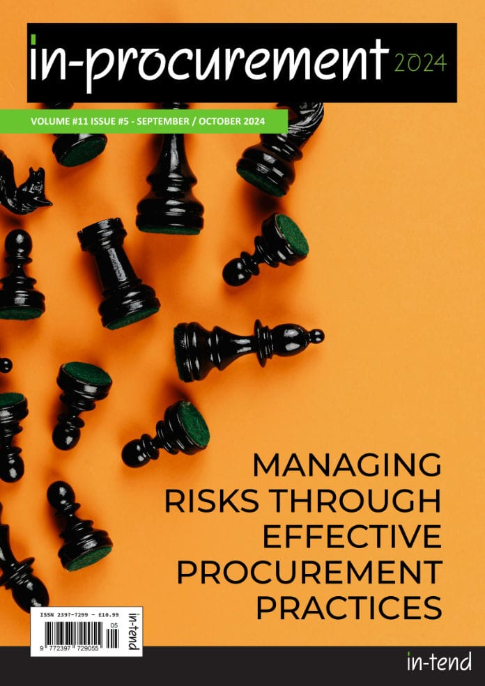 Front cover of our In-procurement magazine