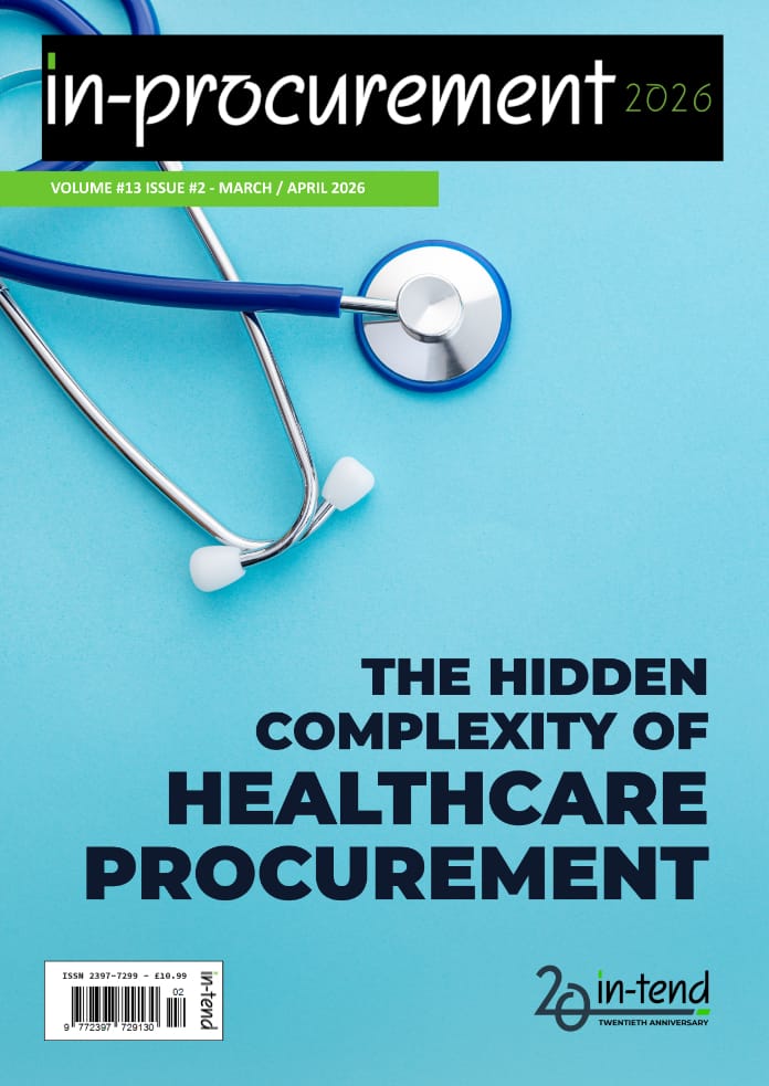 Front cover of our In-procurement magazine