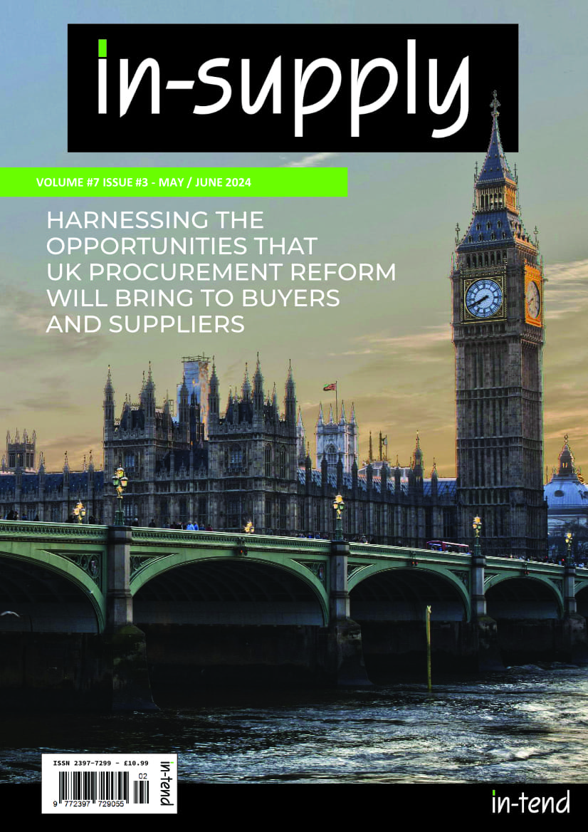 Front cover of the latest in-supply magazine